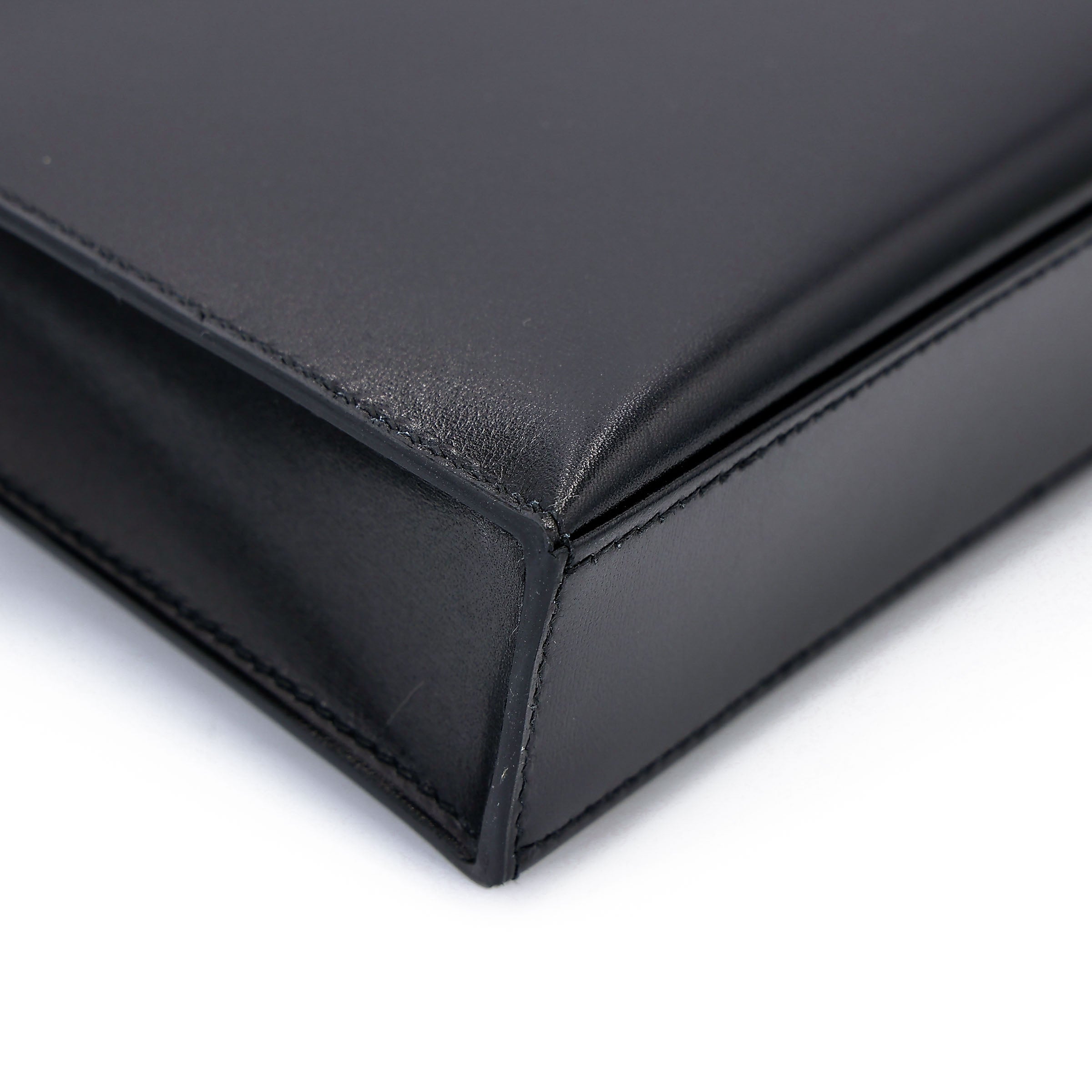 HERMÈS Kelly Elan Noir (89) Box-calf Palladium hardware K (2025)