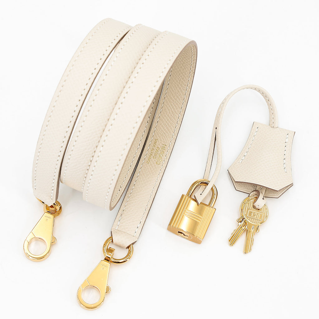HERMÈS Kelly 25 Epsom Gold hardware (2024)