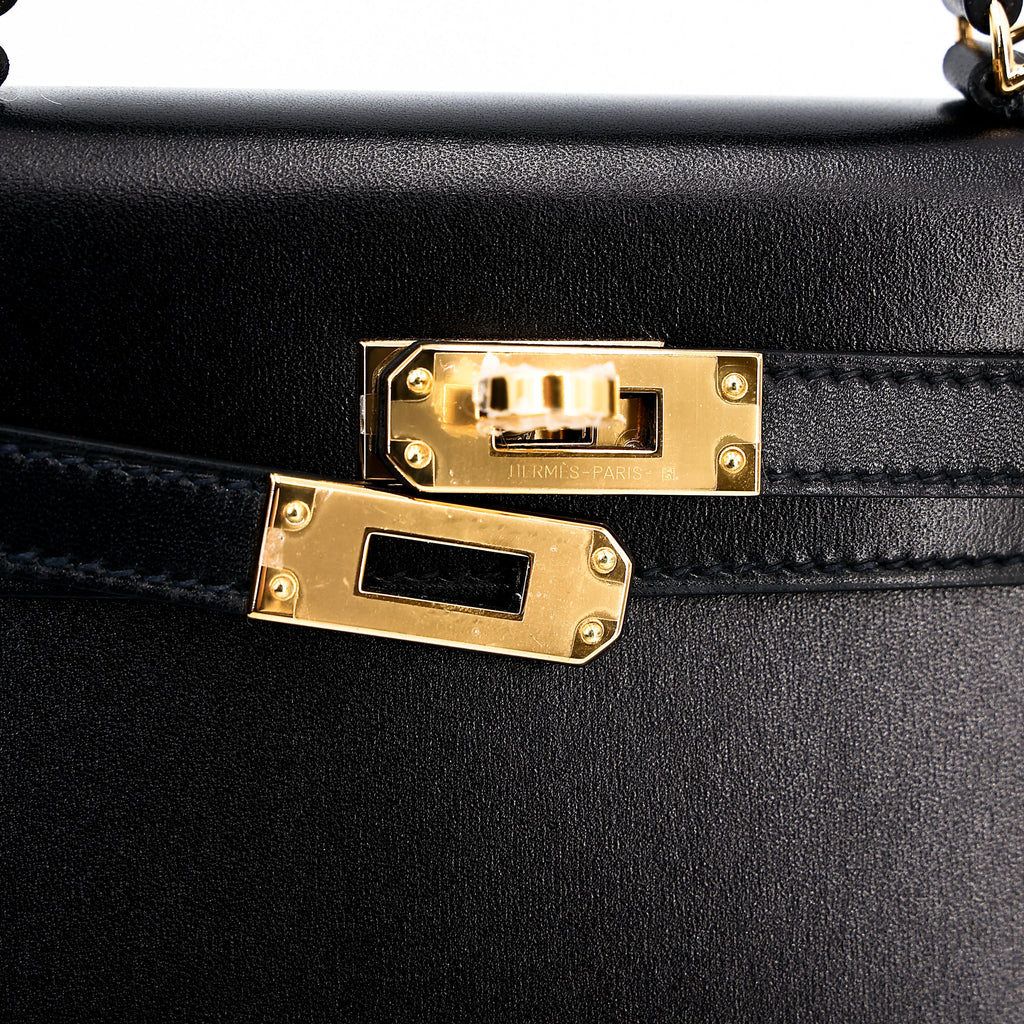 HERMÈS Mini Kelly II Black (89) (2020)