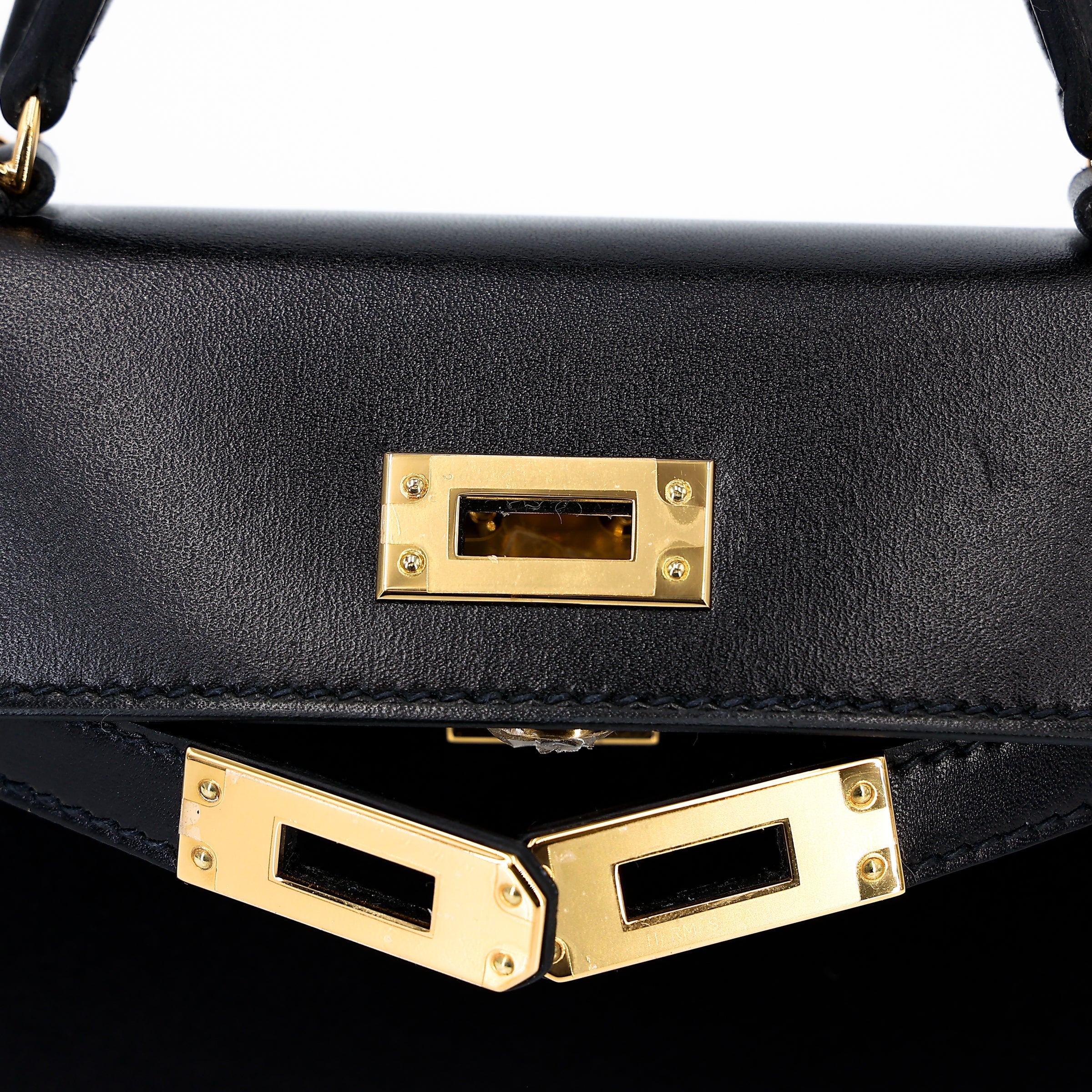 HERMÈS Mini Kelly II Black (89) (2020)