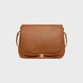 Celine SOFT TRIOMPHE BESACE IN SUPPLE SHINY LAMBSKIN 2025