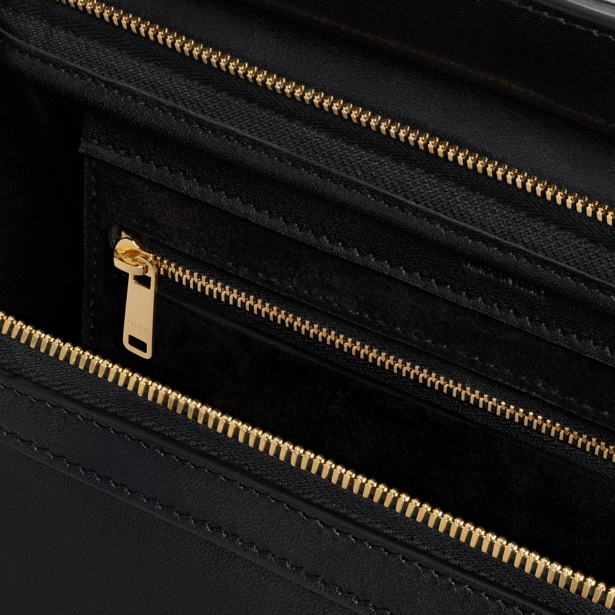 Celine SMALL NEW LUGGAGE IN SUPPLE SHINY LAMBSKIN 2025