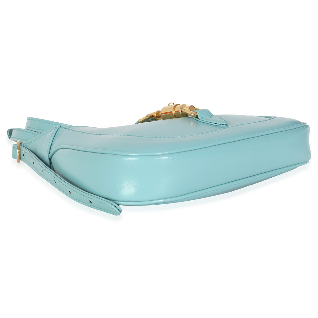 Dusty Azure Boarded Dyana Lux Calfskin Mini Jackie 1961 Hobo