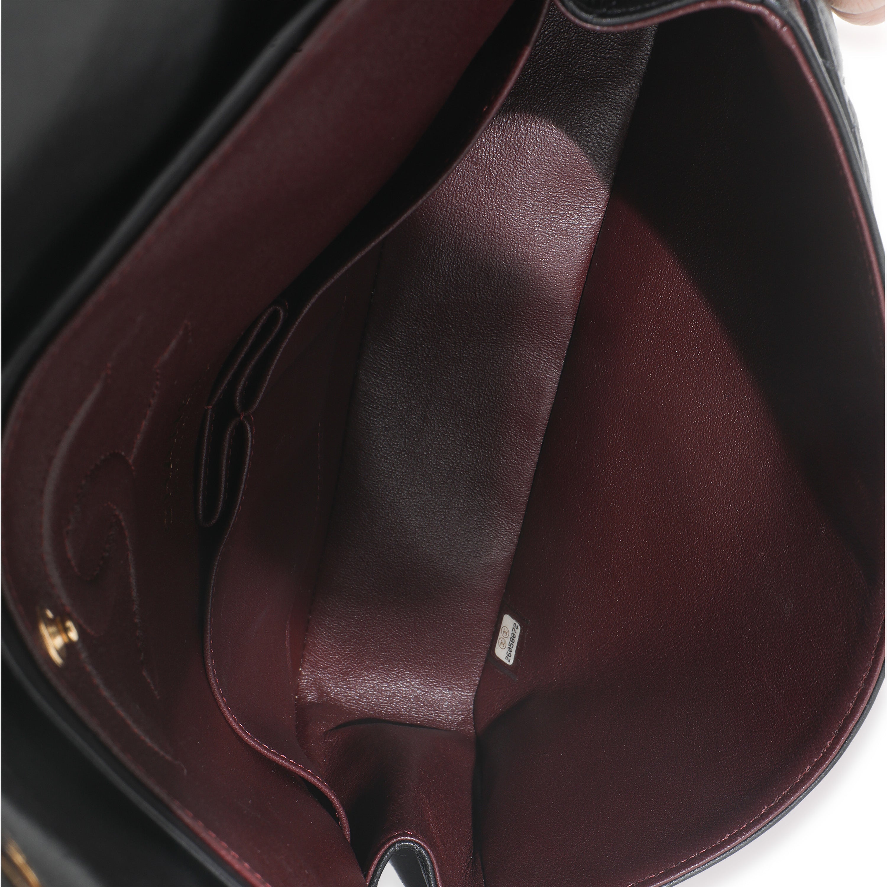 Black Quilted Lambskin Medium Classic Double Flap Bag