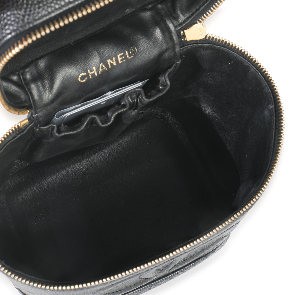 Vintage Black Caviar CC Vanity Case