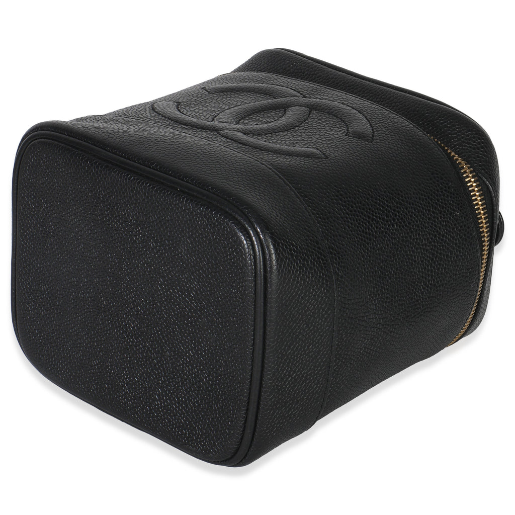 Vintage Black Caviar CC Vanity Case