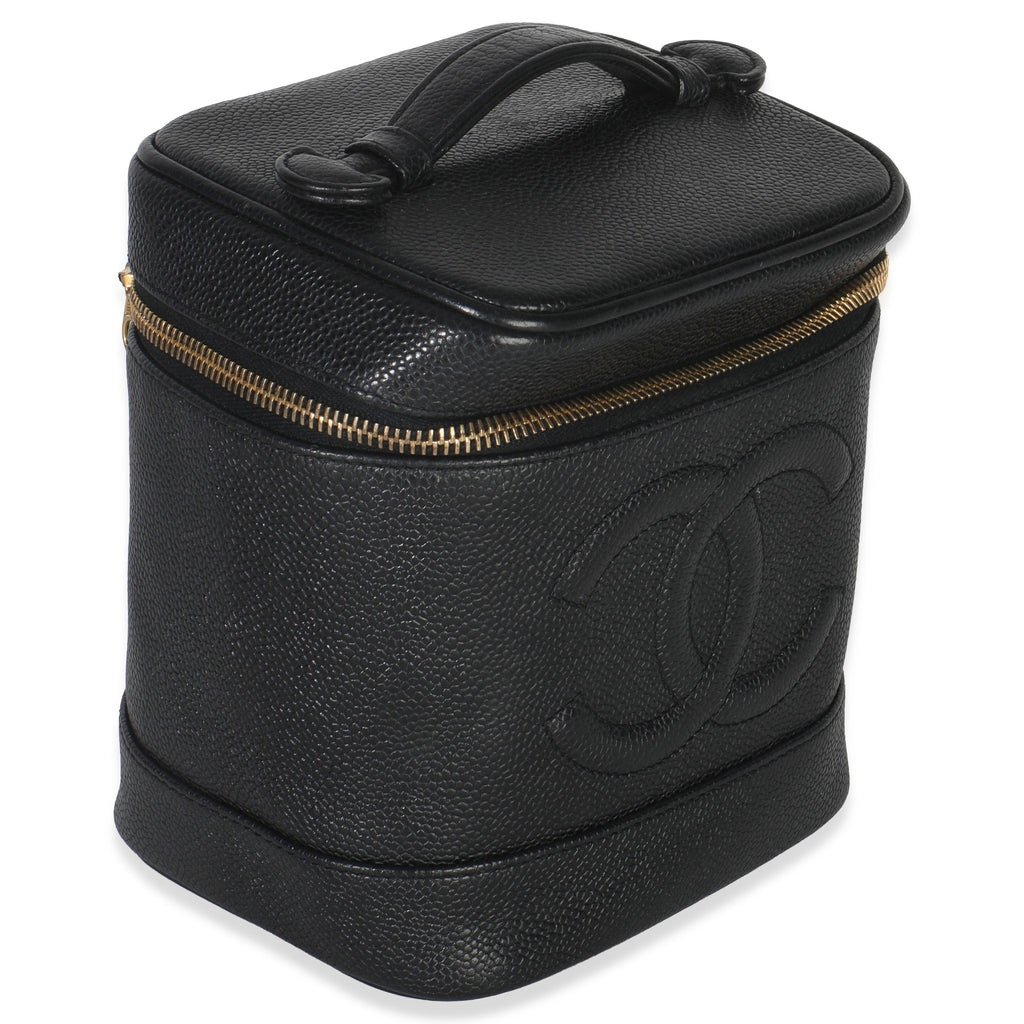 Vintage Black Caviar CC Vanity Case