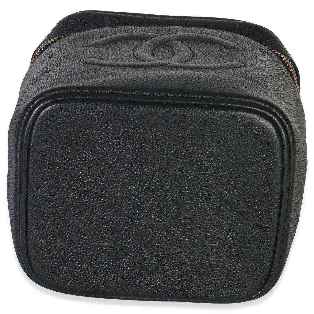 Vintage Black Caviar CC Vanity Case