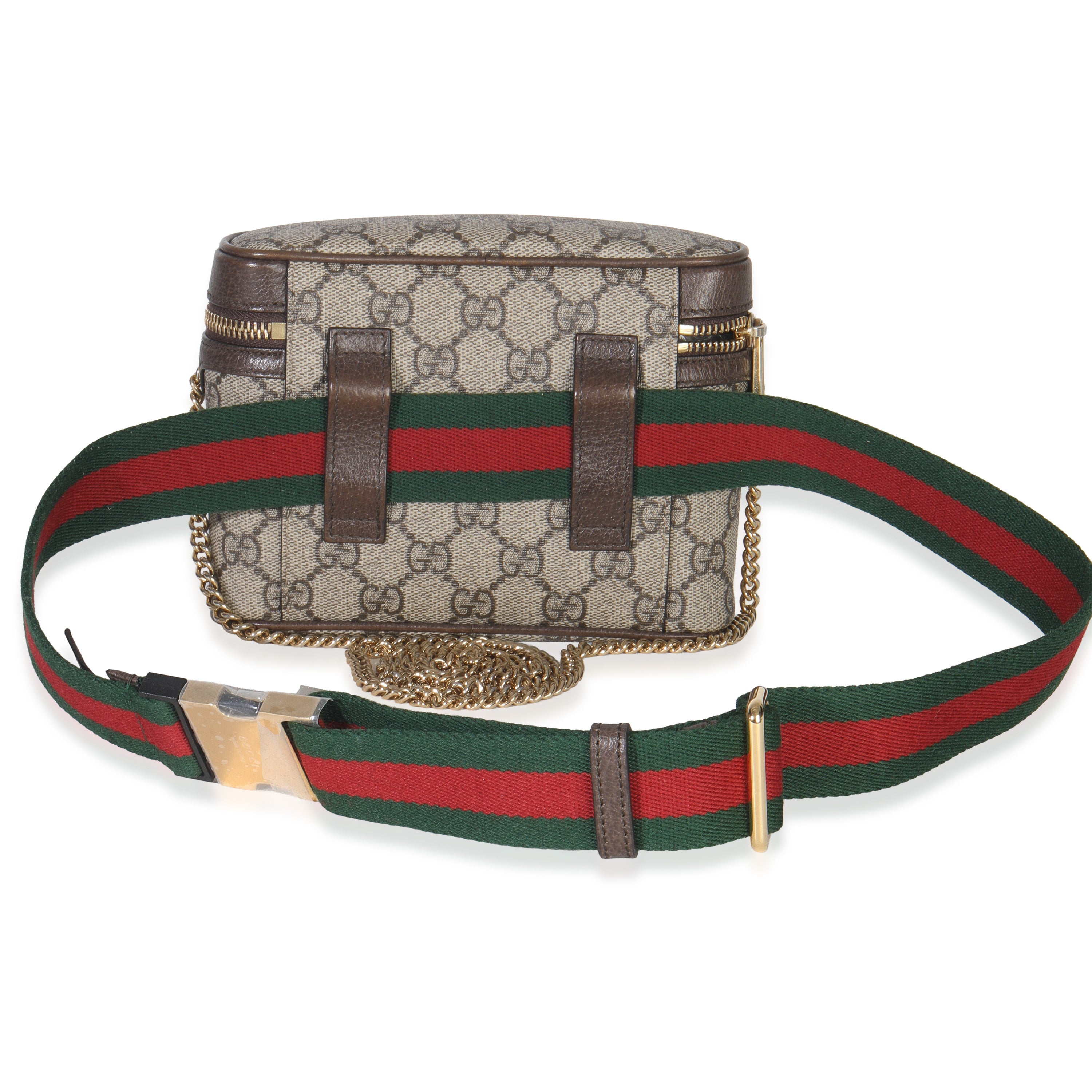 GG Coated Canvas Ophidia Small Chain Belt Bag