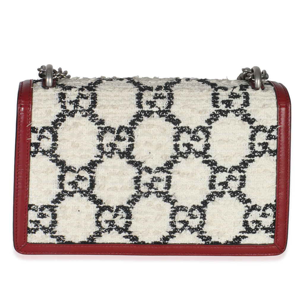 Multicolor GG Tweed Monogram Small Dionysus Bag