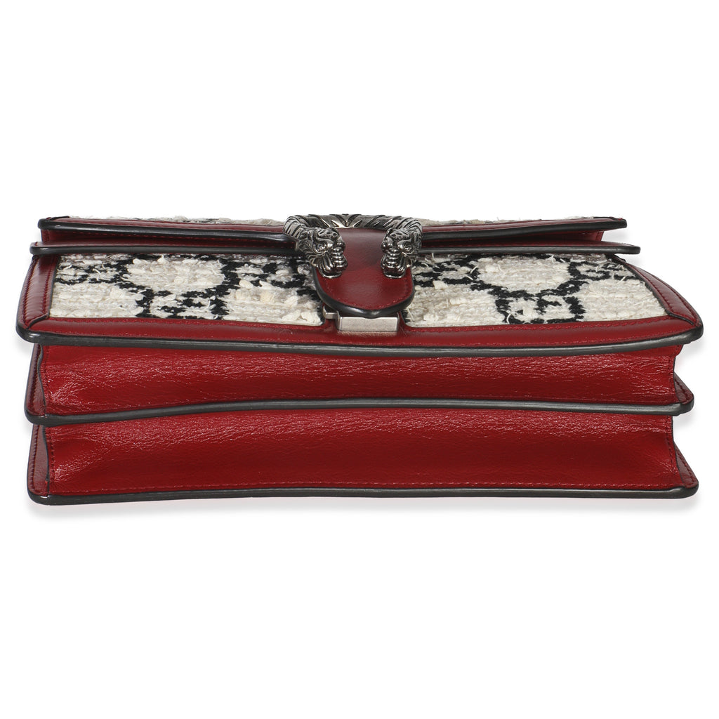 Multicolor GG Tweed Monogram Small Dionysus Bag