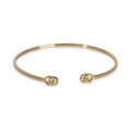 Yellow Gold  GG Thin Running Cuff Bracelet