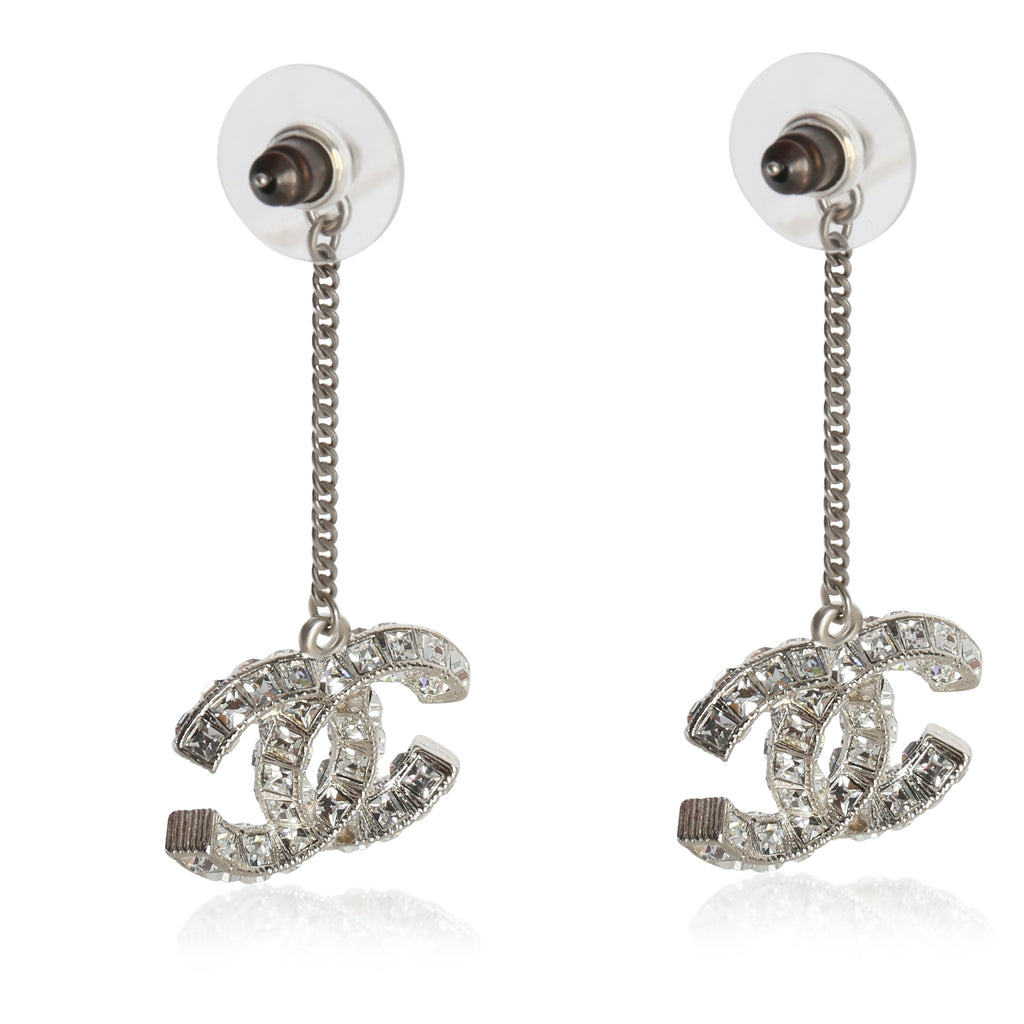 2021 Strass CC Drop Earrings