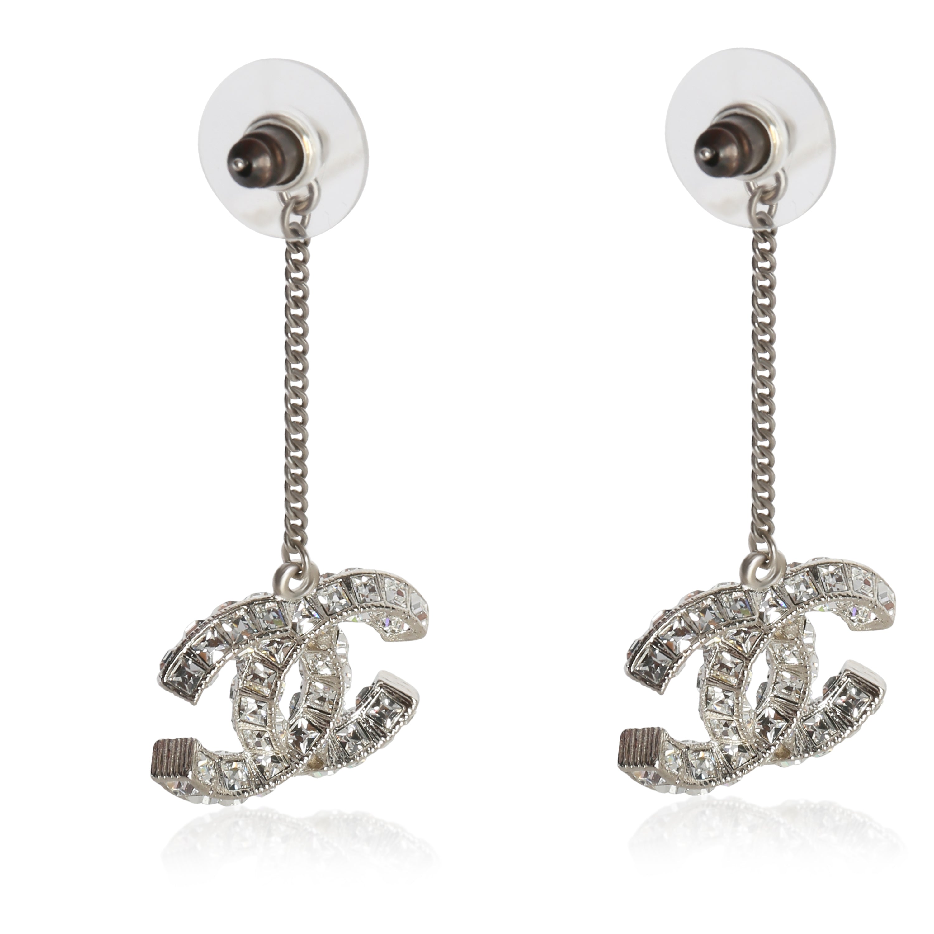 2021 Strass CC Drop Earrings