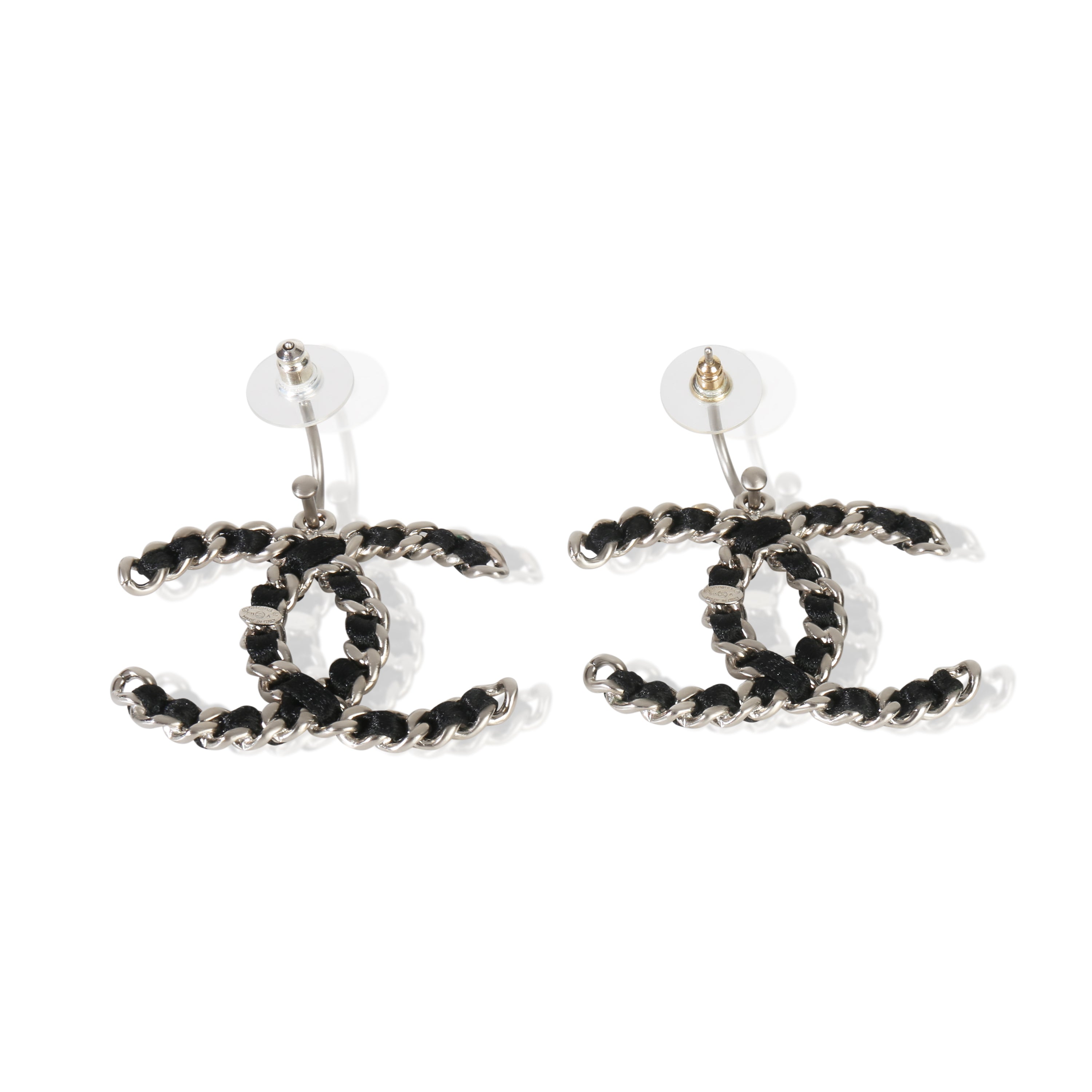 2011 Leather CC Earrings