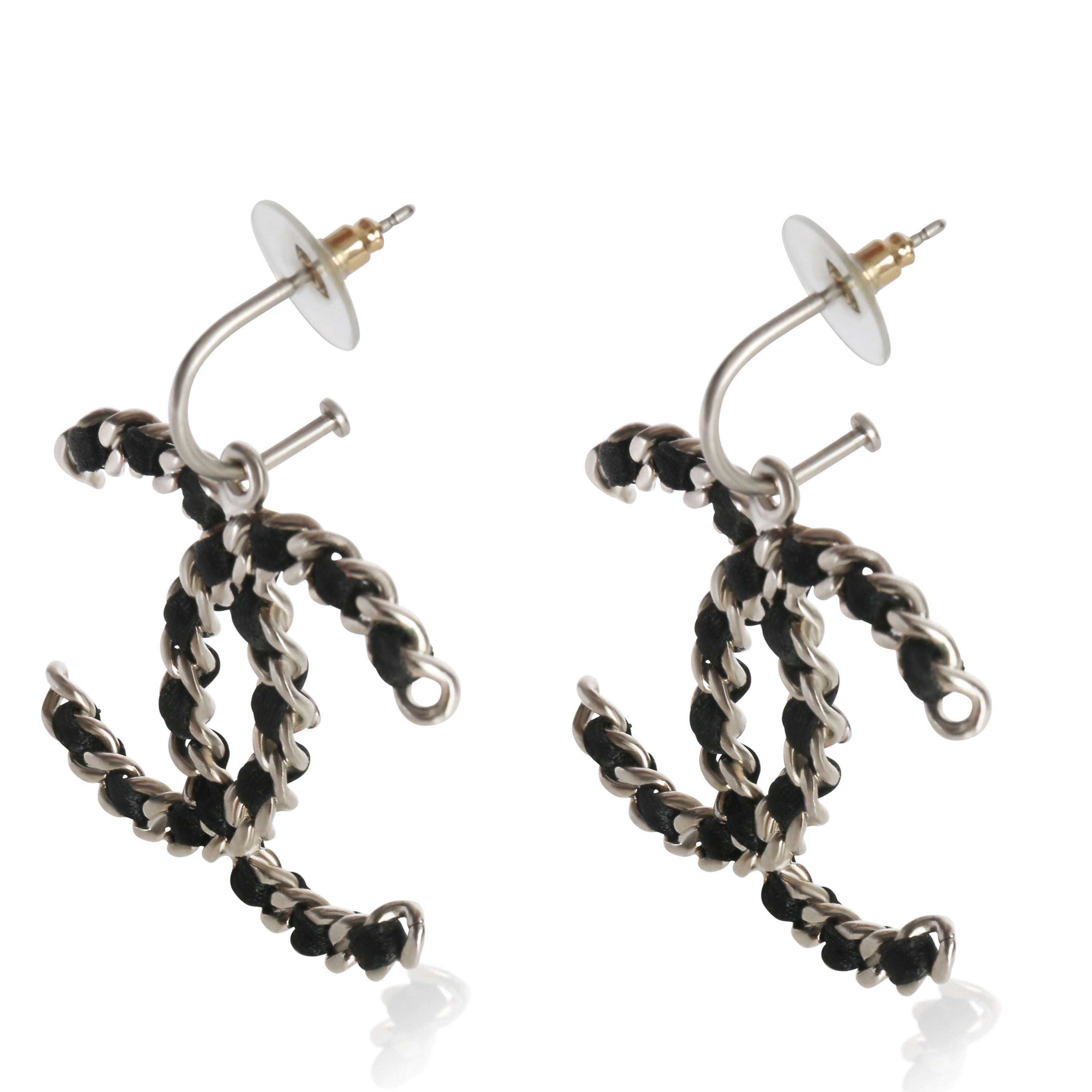 2011 Leather CC Earrings