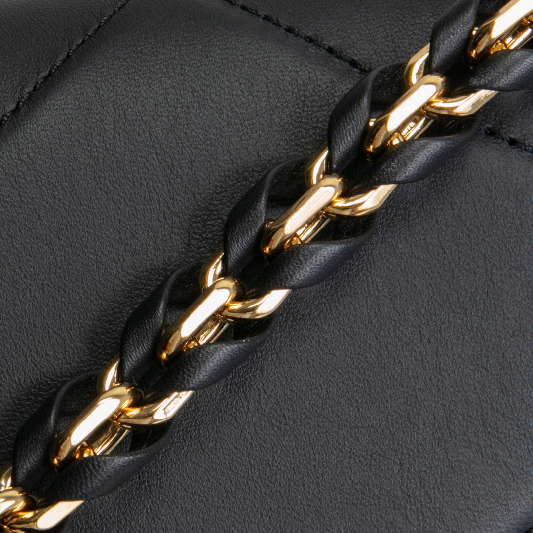 MCM Diamond Shoulder Bag - Black