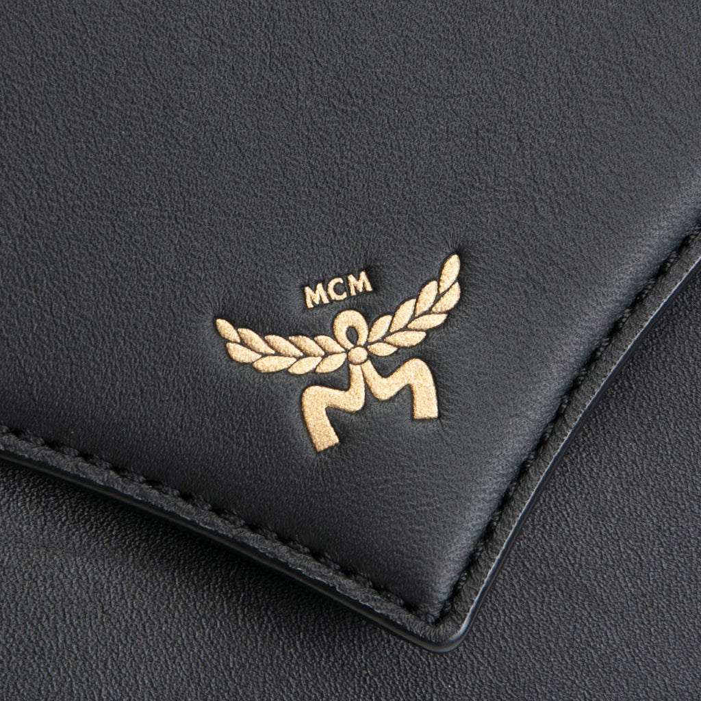 MCM Diamond Shoulder Bag - Black