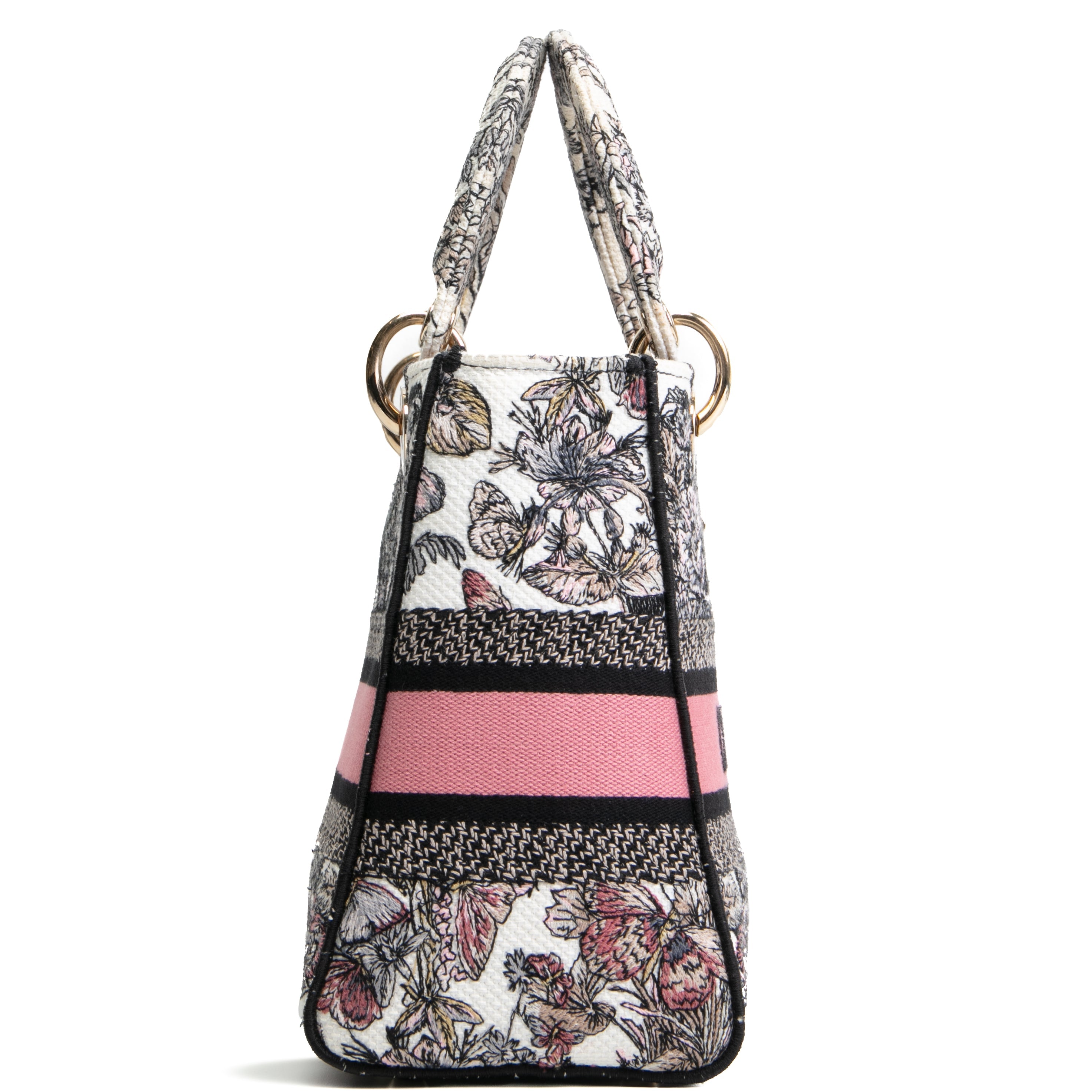 DIOR Lady D-Lite Medium Multicolor Cabinet De La Mer Motif