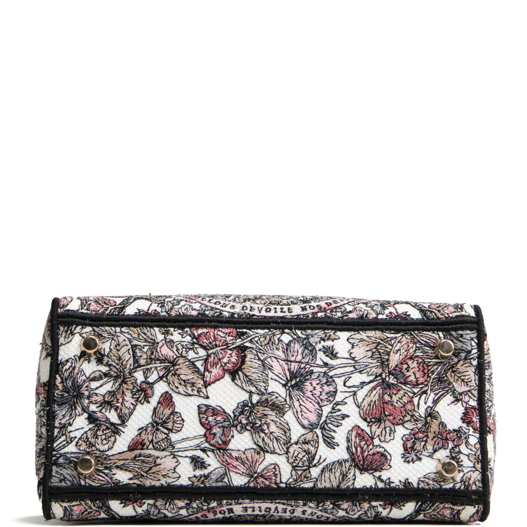 DIOR Lady D-Lite Medium Multicolor Cabinet De La Mer Motif
