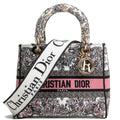 DIOR Lady D-Lite Medium Multicolor Cabinet De La Mer Motif