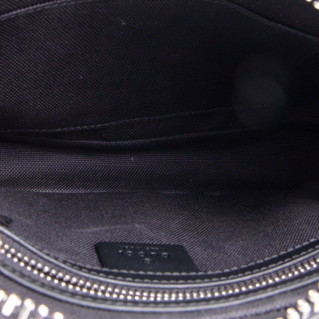 GUCCI GG Black Small Belt Bag