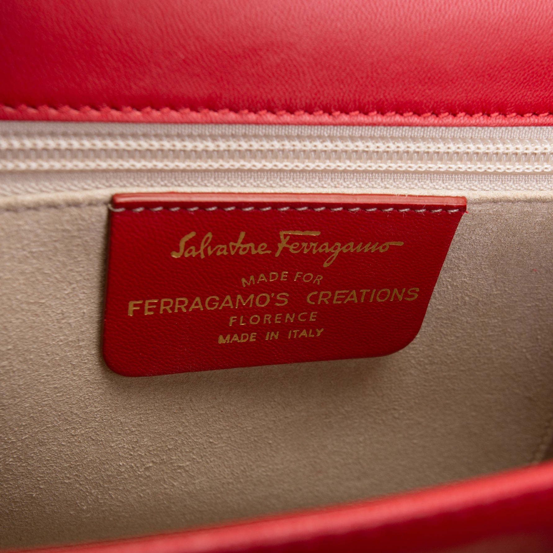 FERRAGAMO Gancini Top Handle Bag