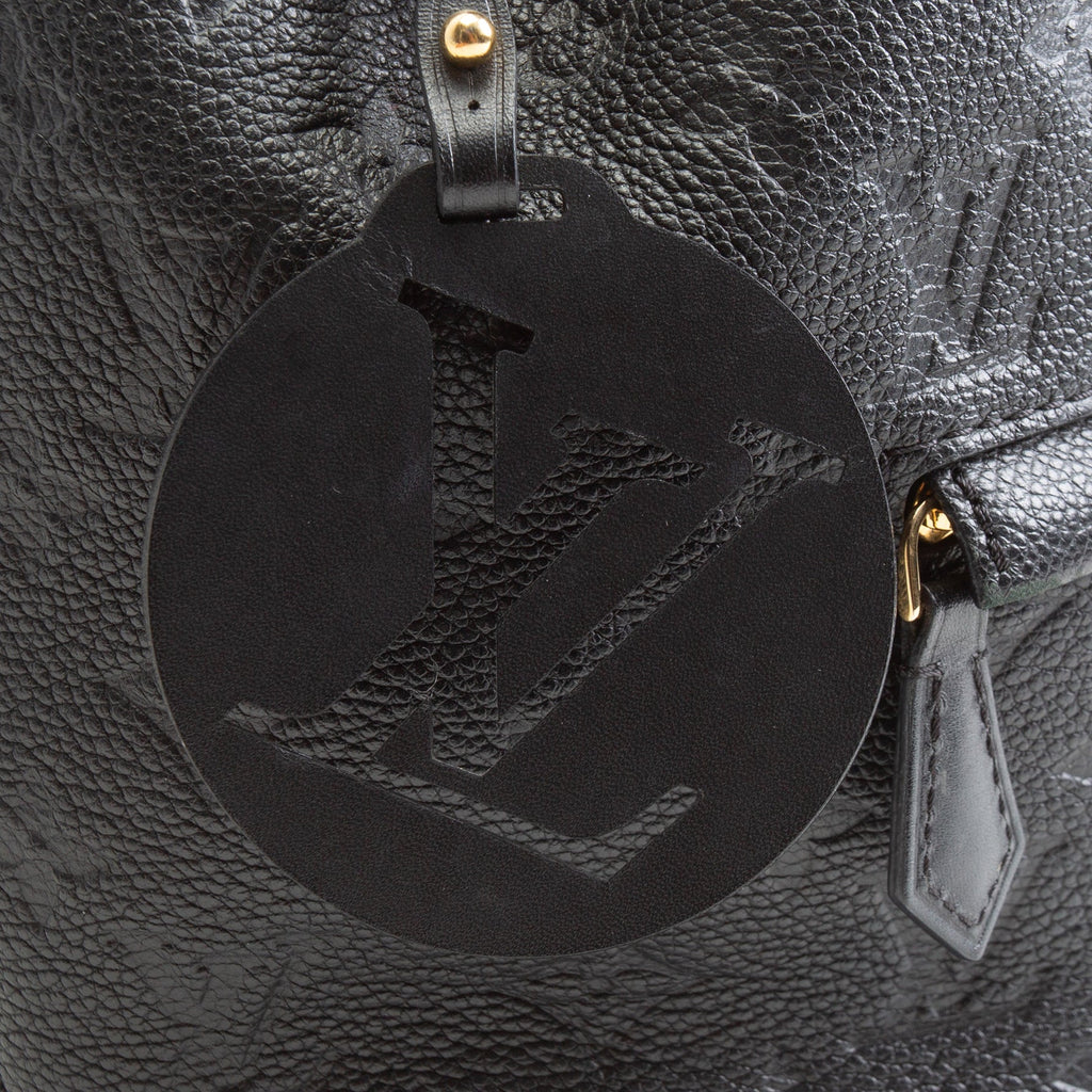 LOUIS VUITTON Monogram Empreinte Montsouris Backpack - Black