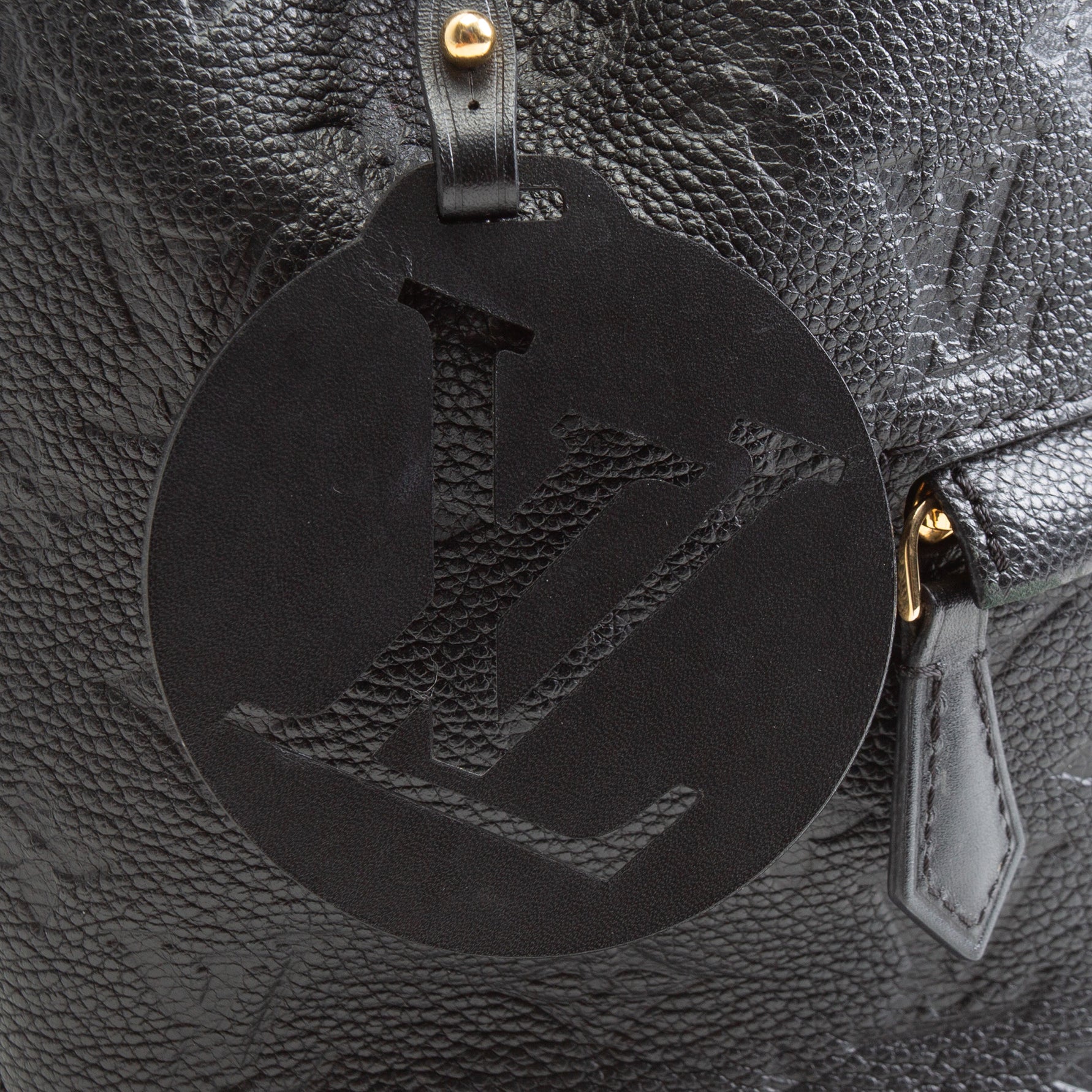 LOUIS VUITTON Monogram Empreinte Montsouris Backpack - Black
