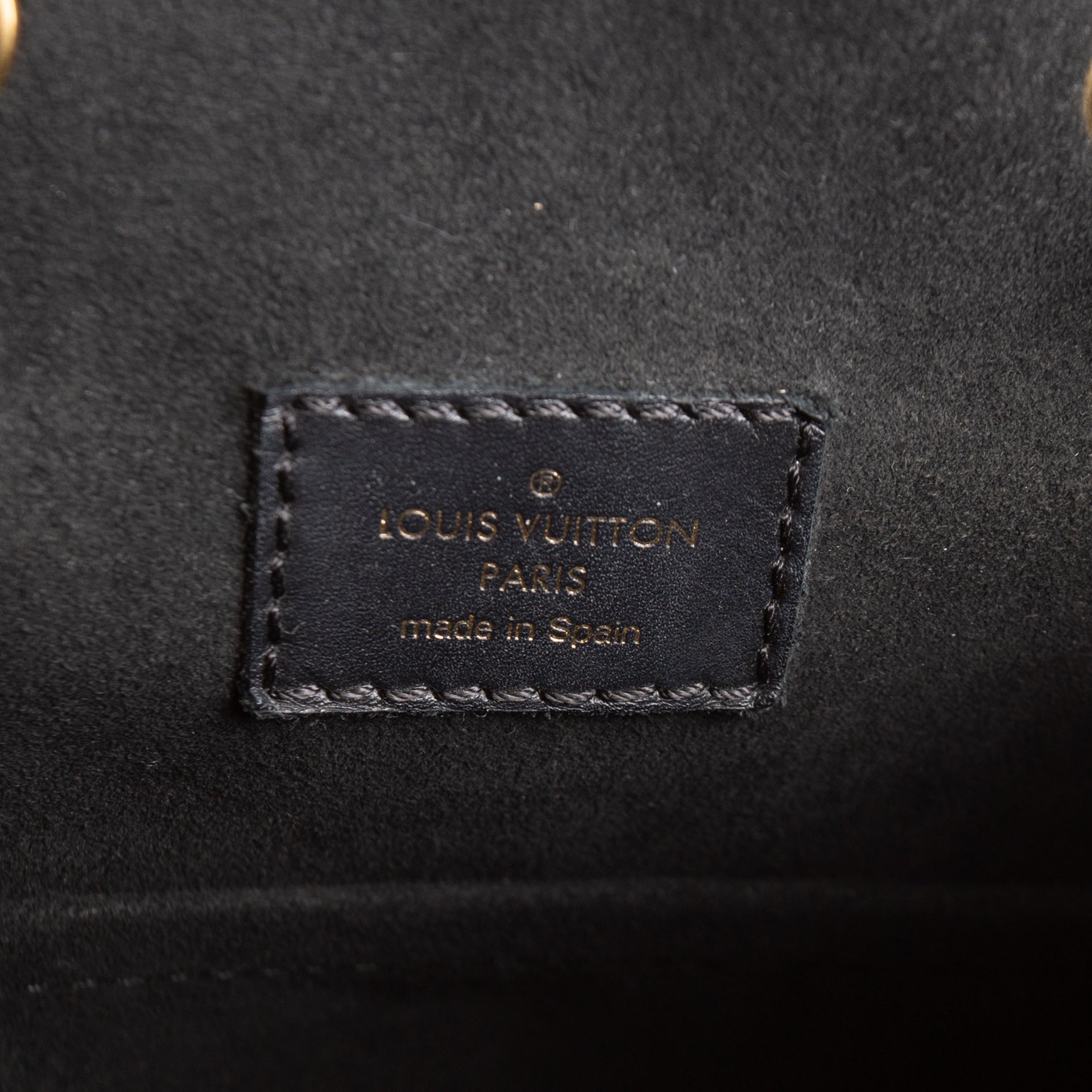 LOUIS VUITTON Monogram Empreinte Montsouris Backpack - Black