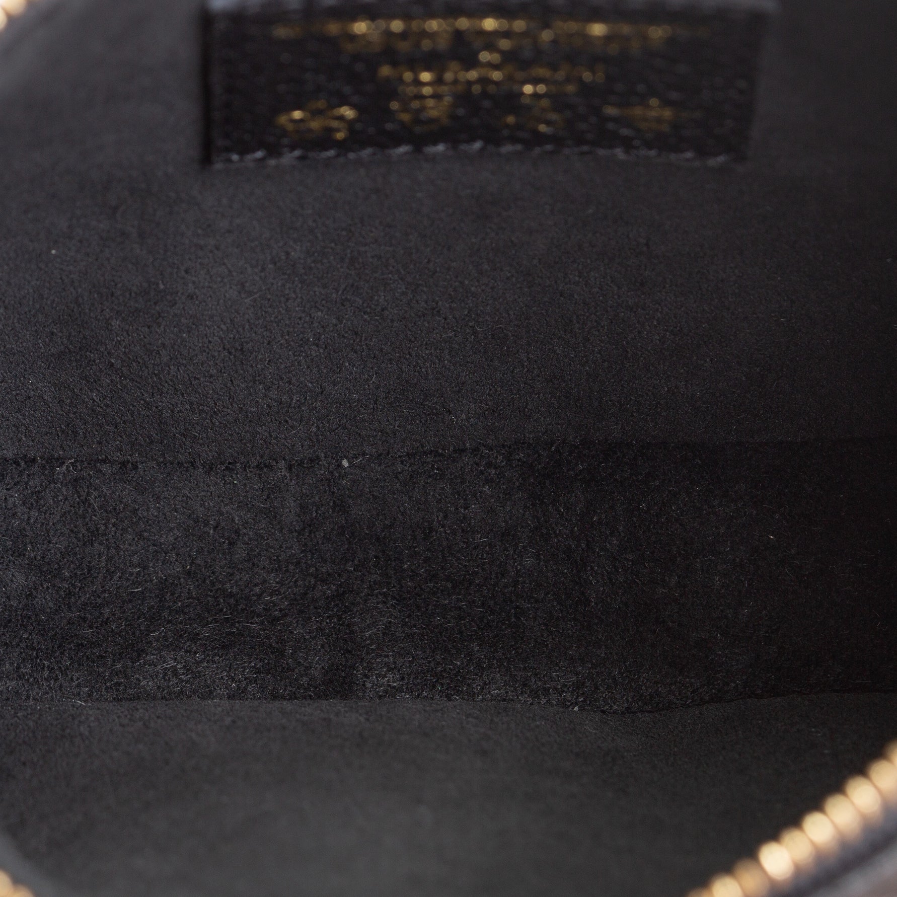 LOUIS VUITTON x Takashi Murakami Monogram Empreinte Panda Mini Pochette - Black