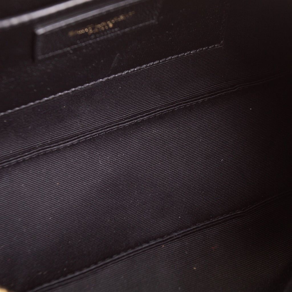 SAINT LAURENT Medium Sade Tube Bag - Black