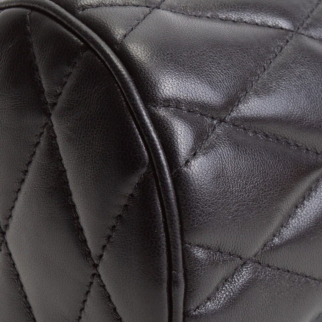 SAINT LAURENT Medium Sade Tube Bag - Black