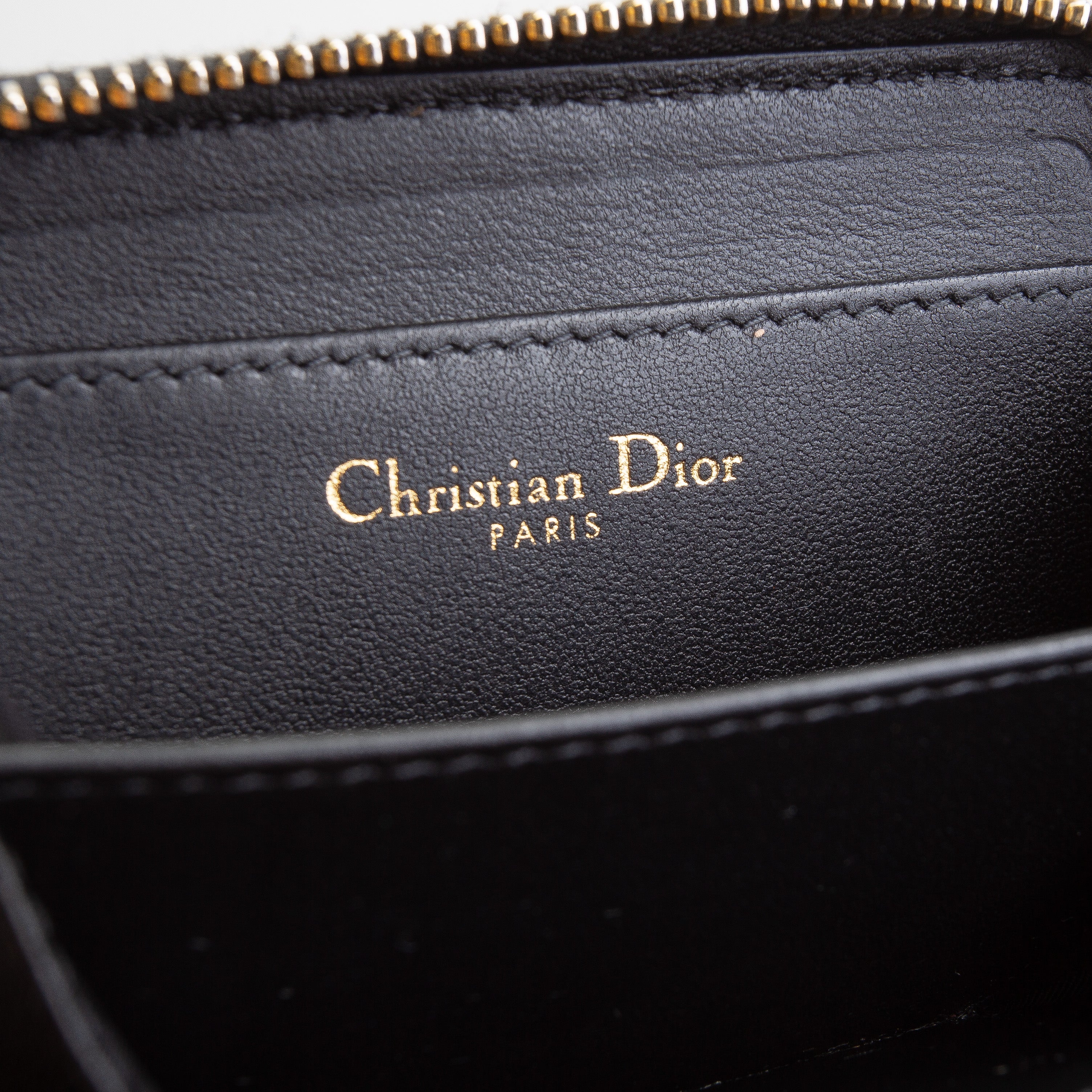 DIOR Cannage Leather Small Wallet