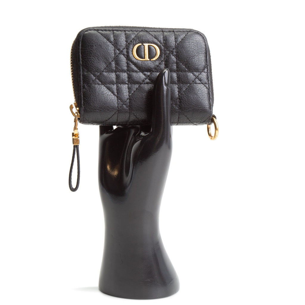 DIOR Cannage Leather Small Wallet