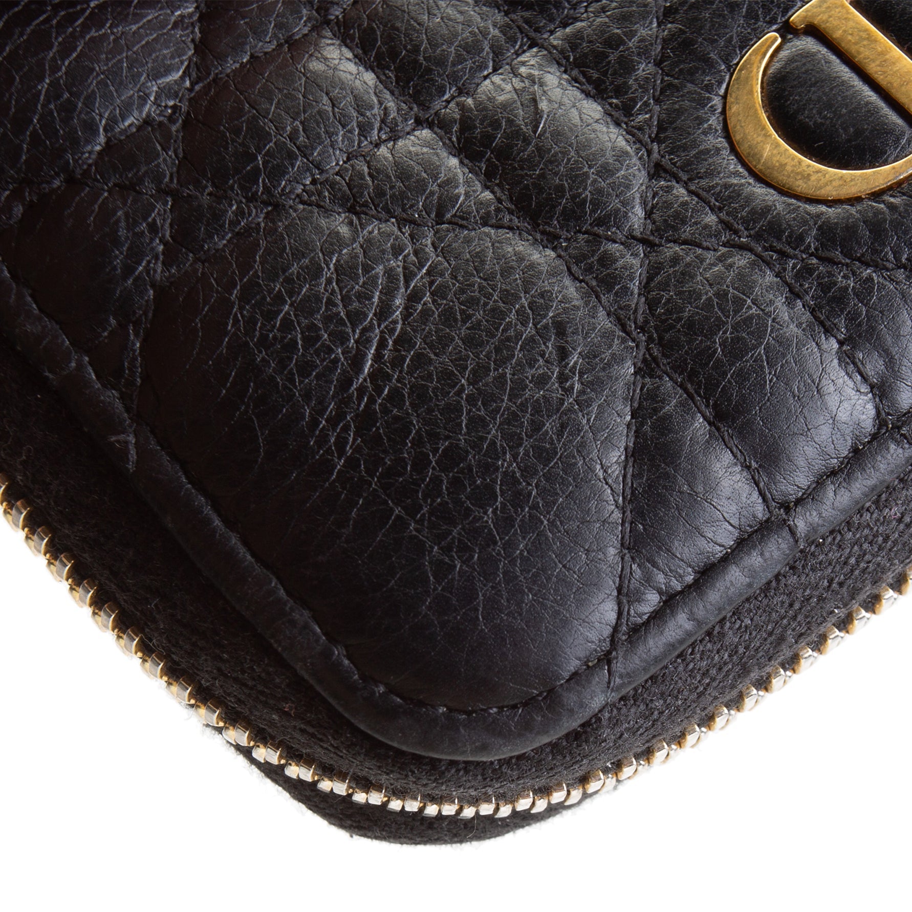 DIOR Cannage Leather Small Wallet
