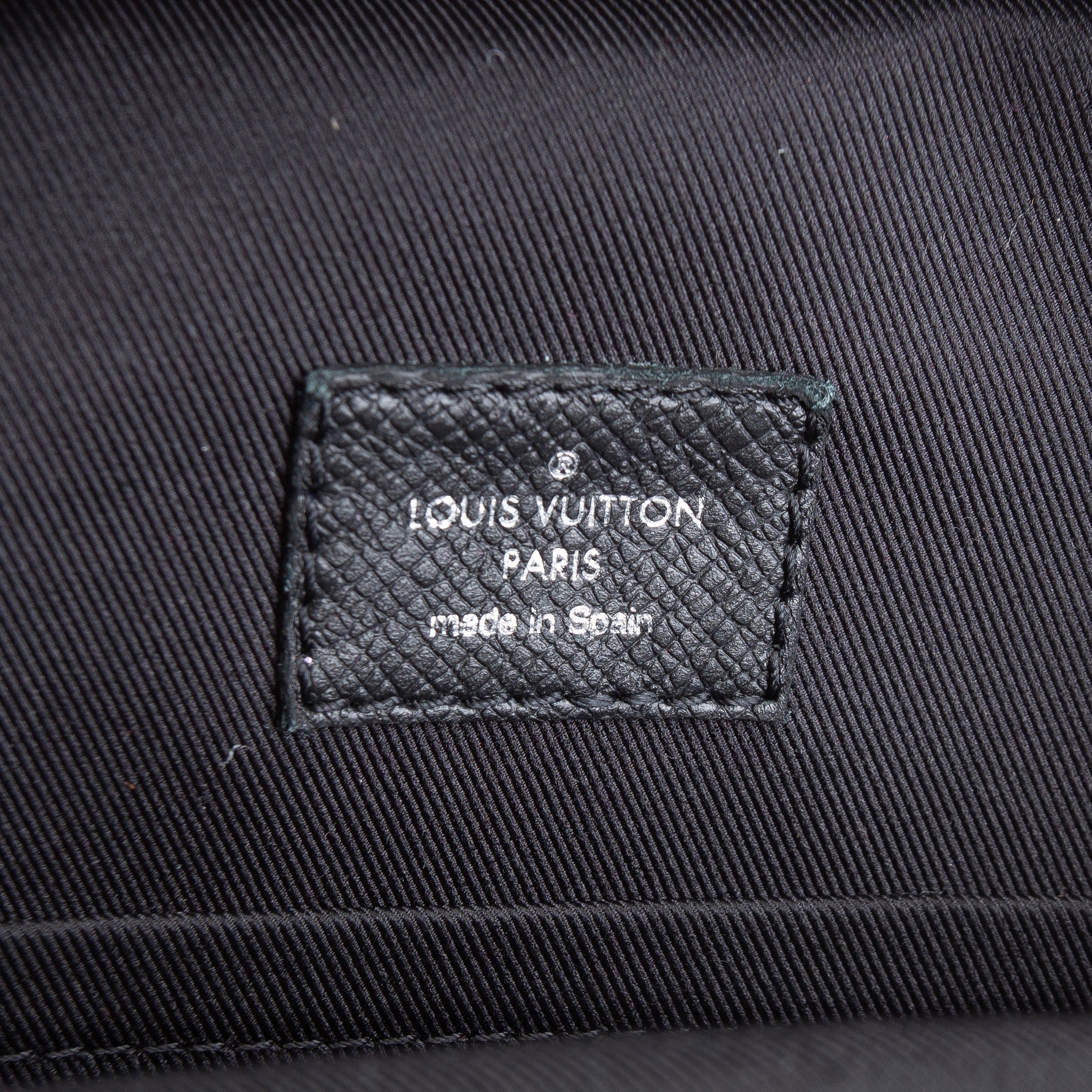 LOUIS VUITTON Monogram Eclipse Taigarama Outdoor Sling Bag