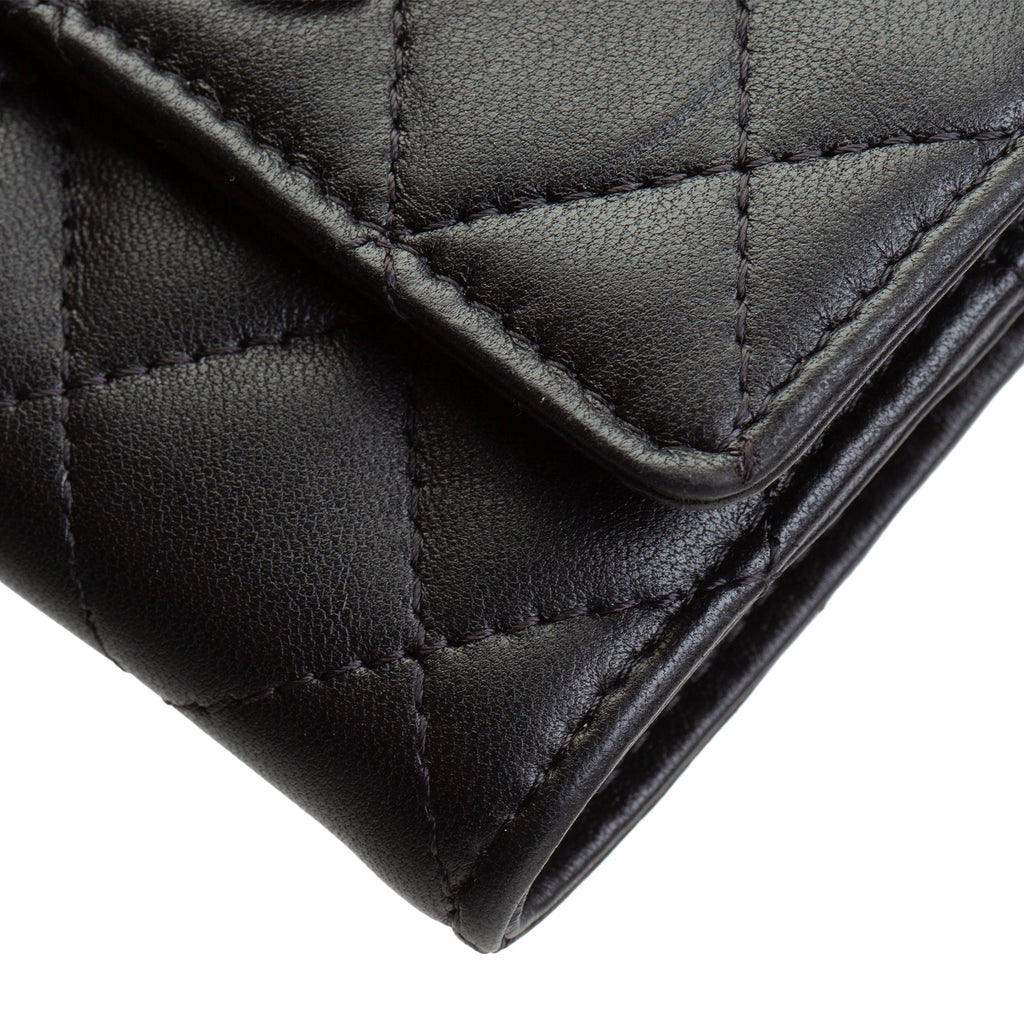 CHANEL Cardholder Interlocking CC