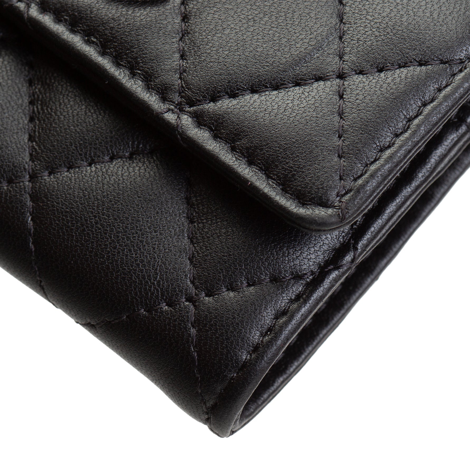 CHANEL Cardholder Interlocking CC
