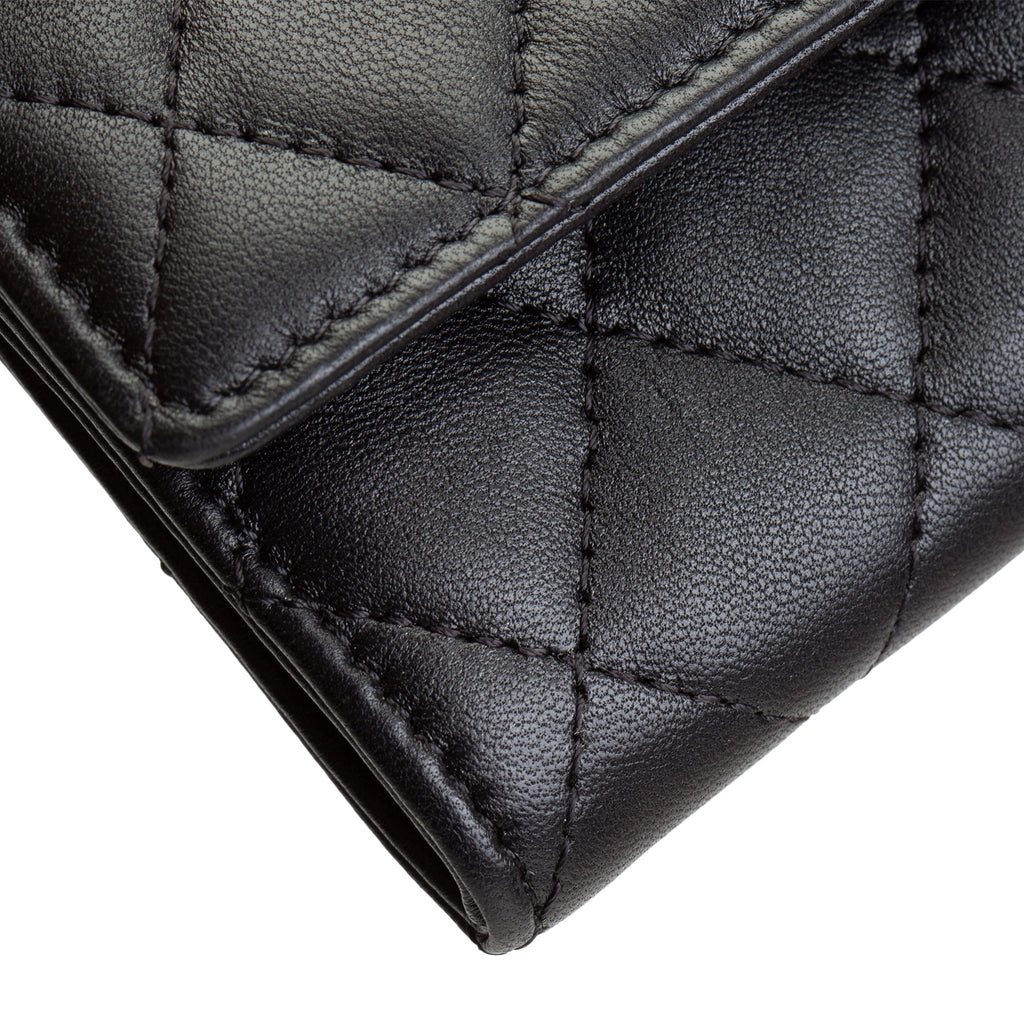 CHANEL Cardholder Interlocking CC
