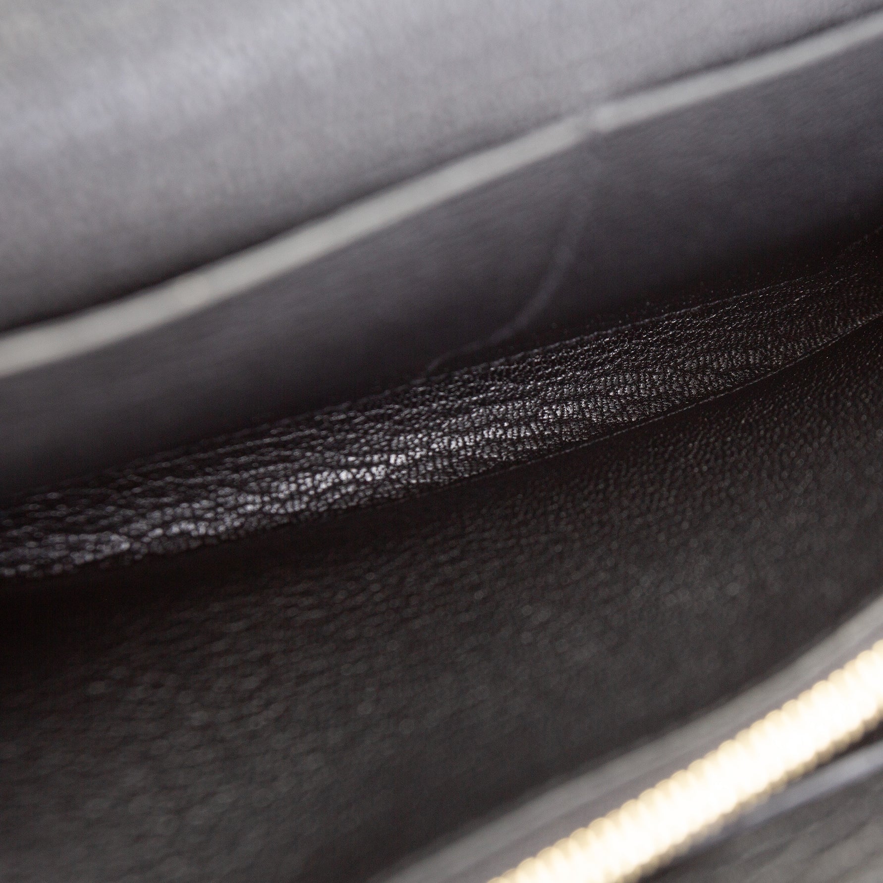HERMES Chevre Mysore Kelly To Go - Noir/Black