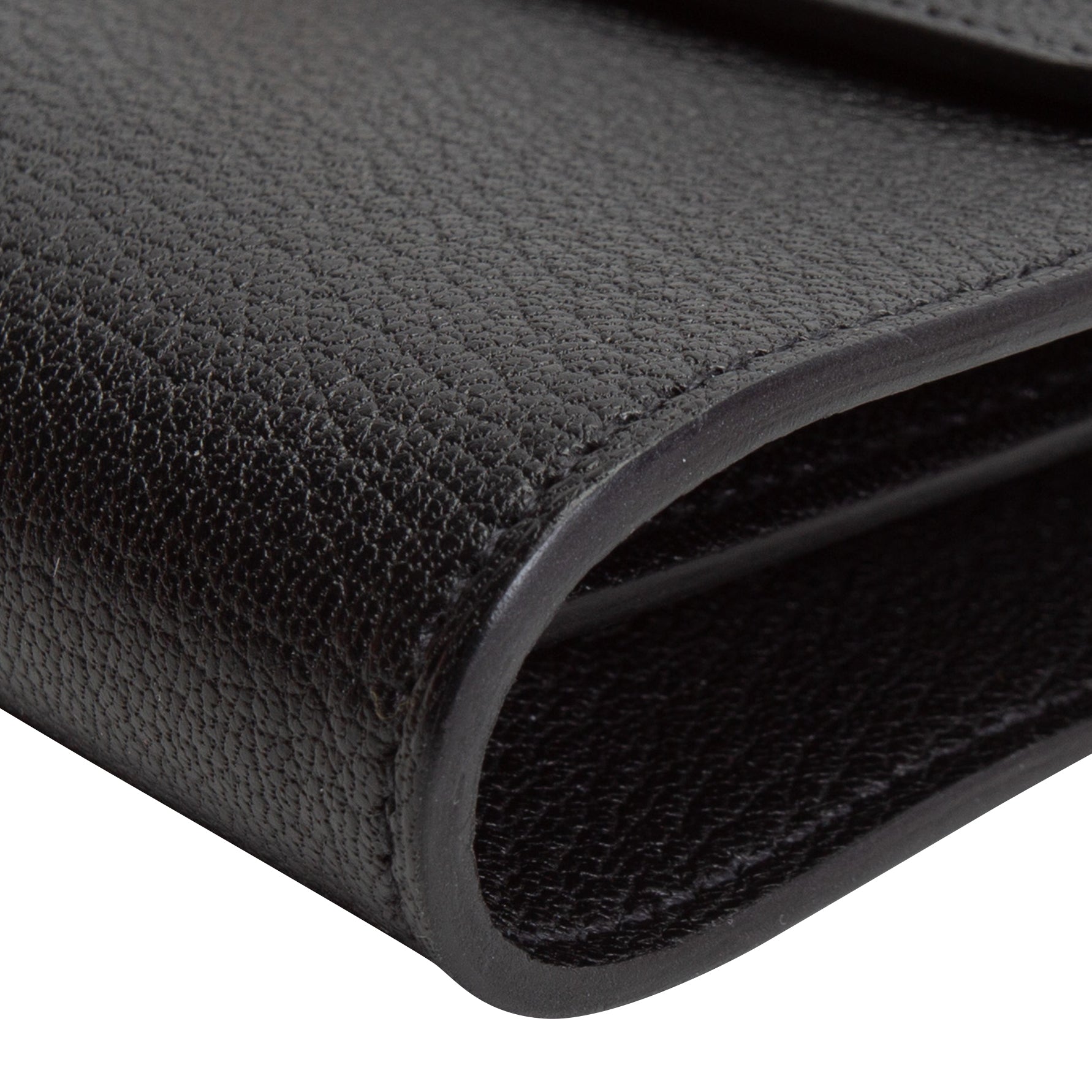 HERMES Chevre Mysore Kelly To Go - Noir/Black