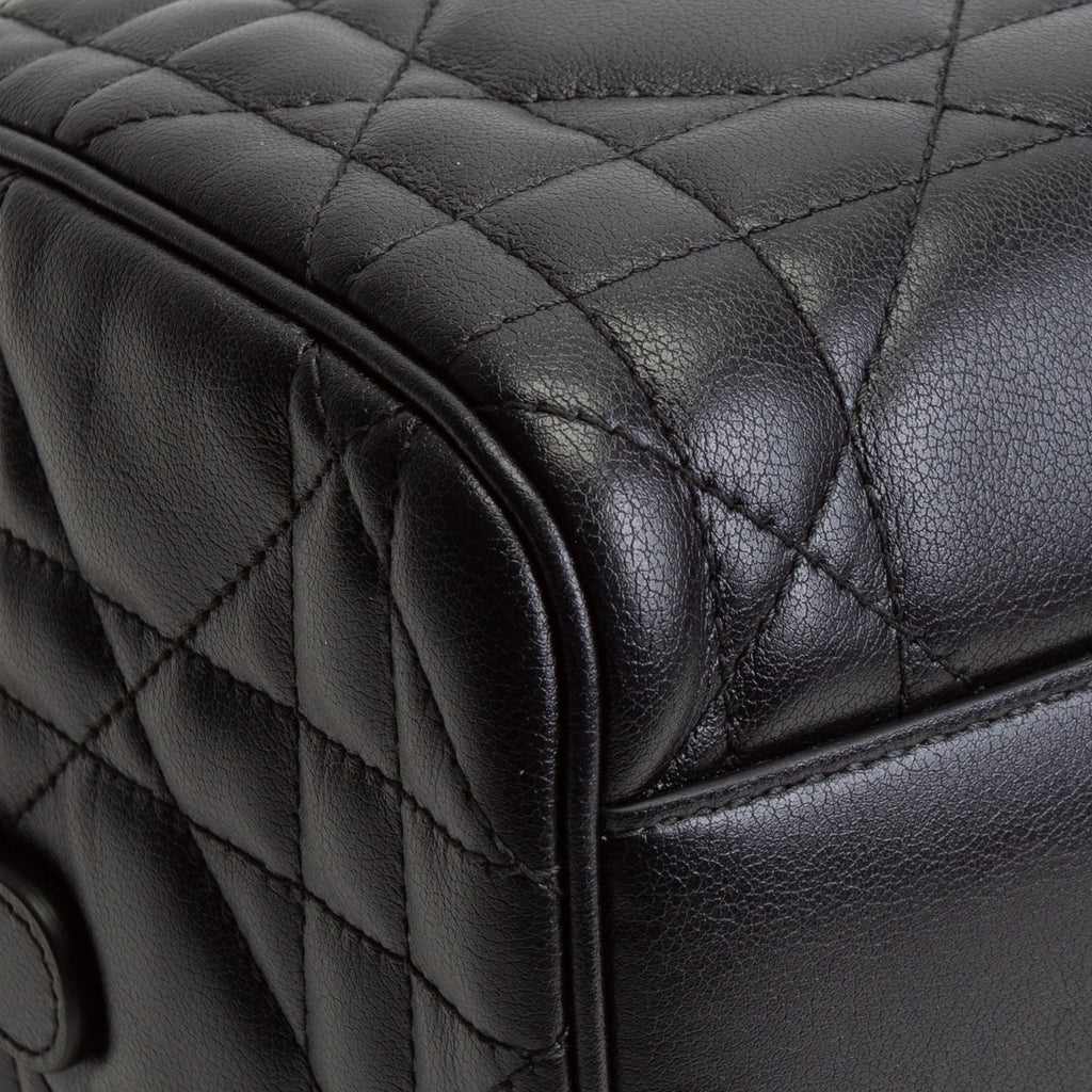 DIOR Cannage Groove Bowling Bag