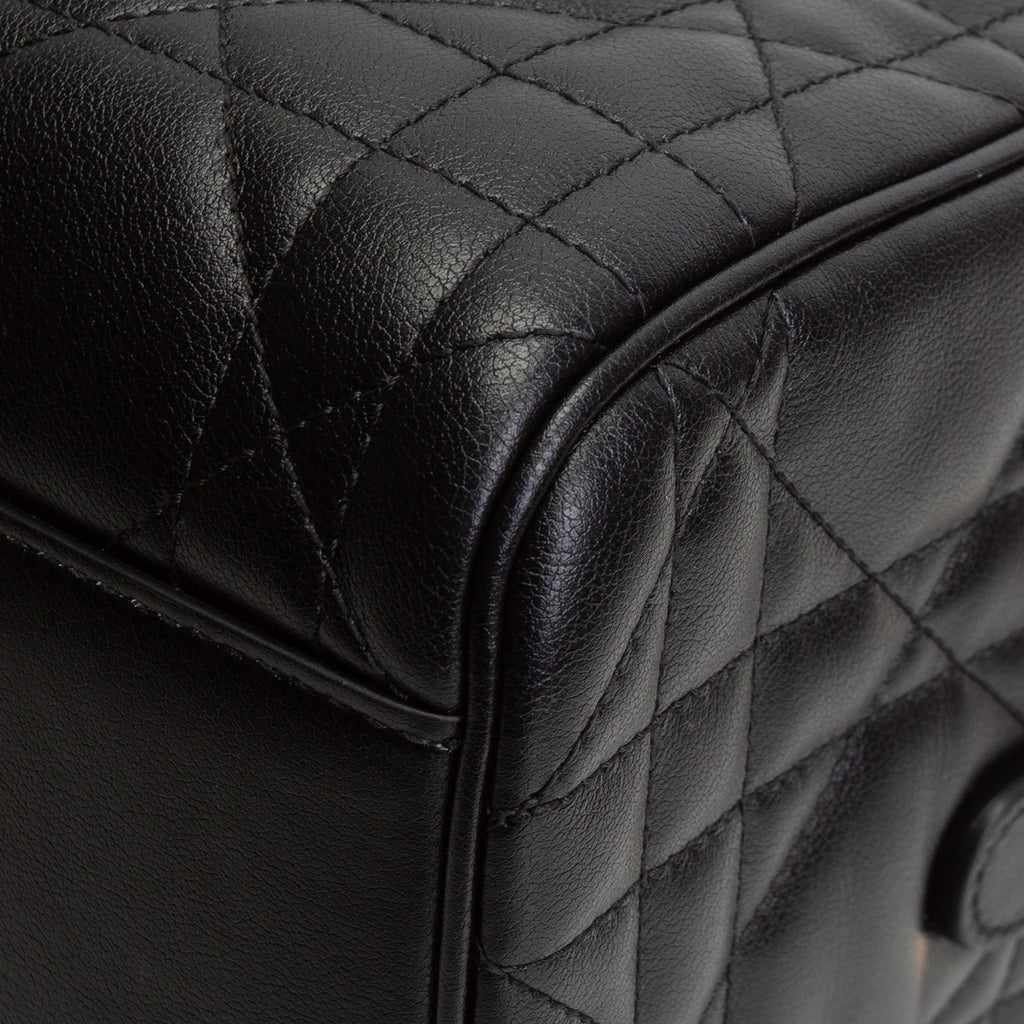 DIOR Cannage Groove Bowling Bag
