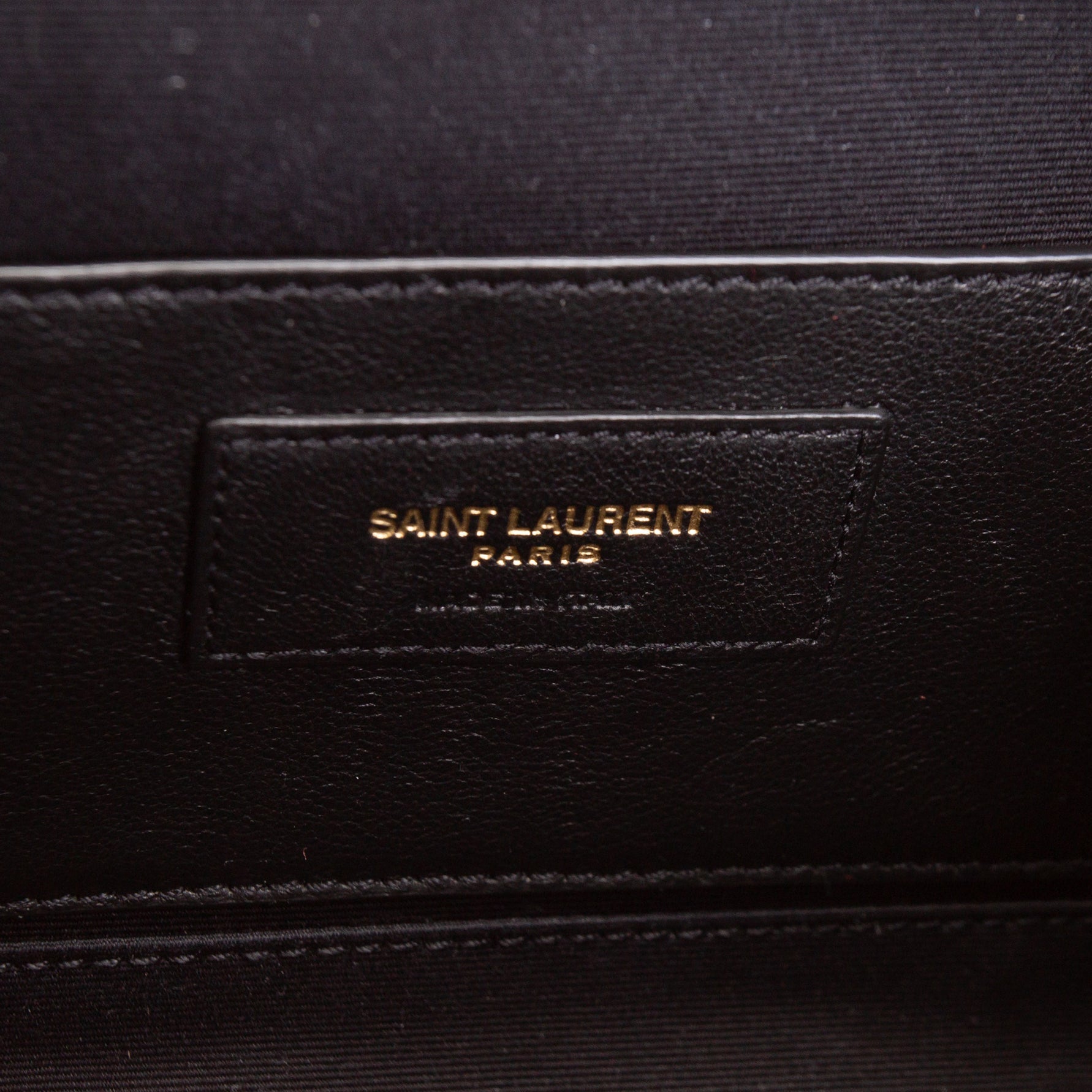 SAINT LAURENT Vicky Belt Bag - Black