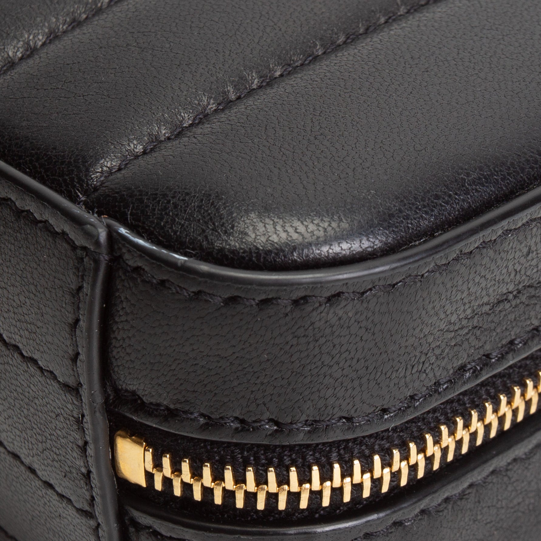 SAINT LAURENT Vicky Belt Bag - Black