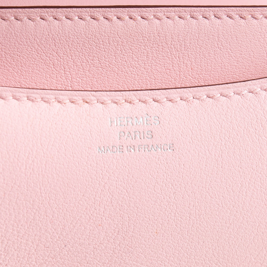 HERMES Chevre Mysore Constance 18 - Rose Sakura