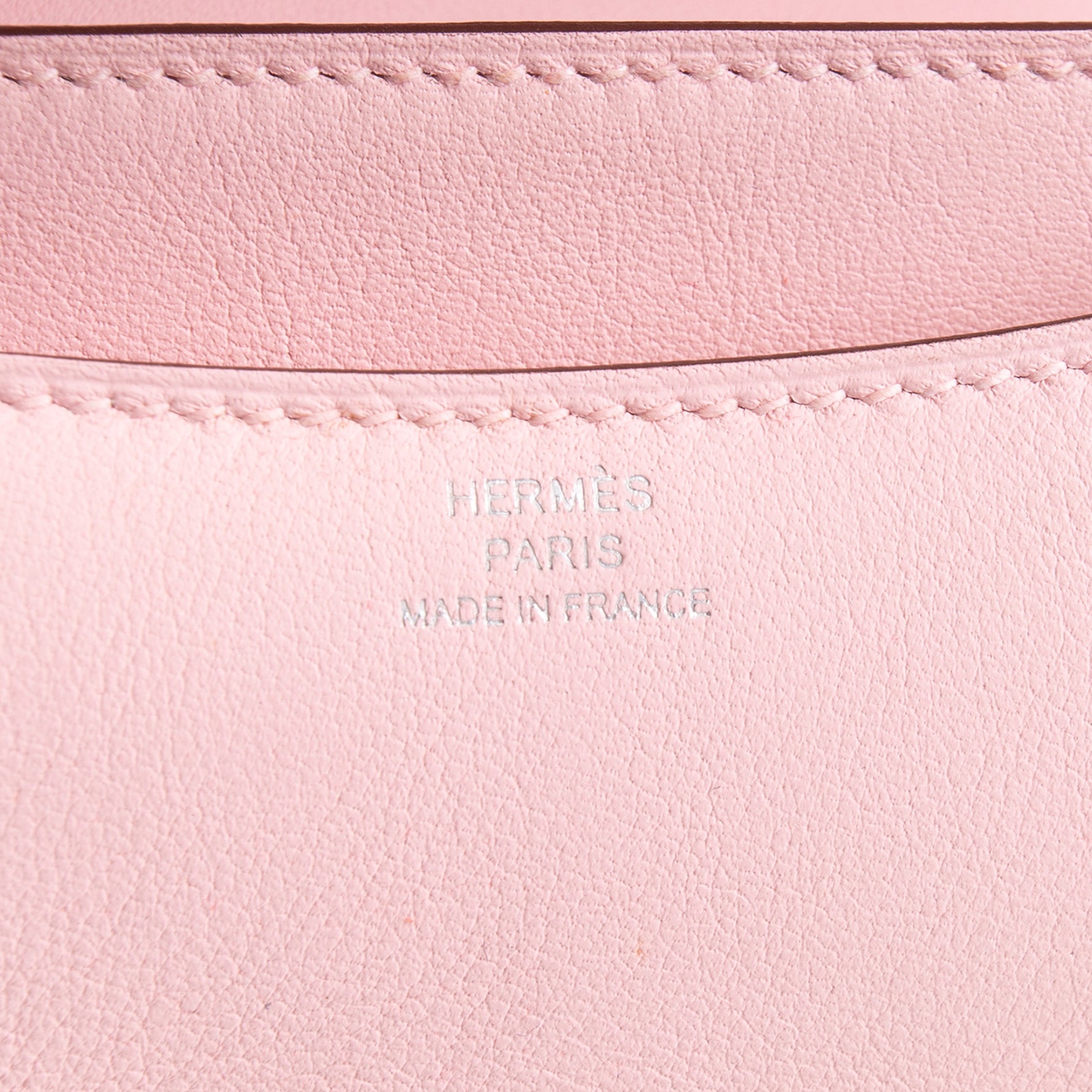 HERMES Chevre Mysore Constance 18 - Rose Sakura