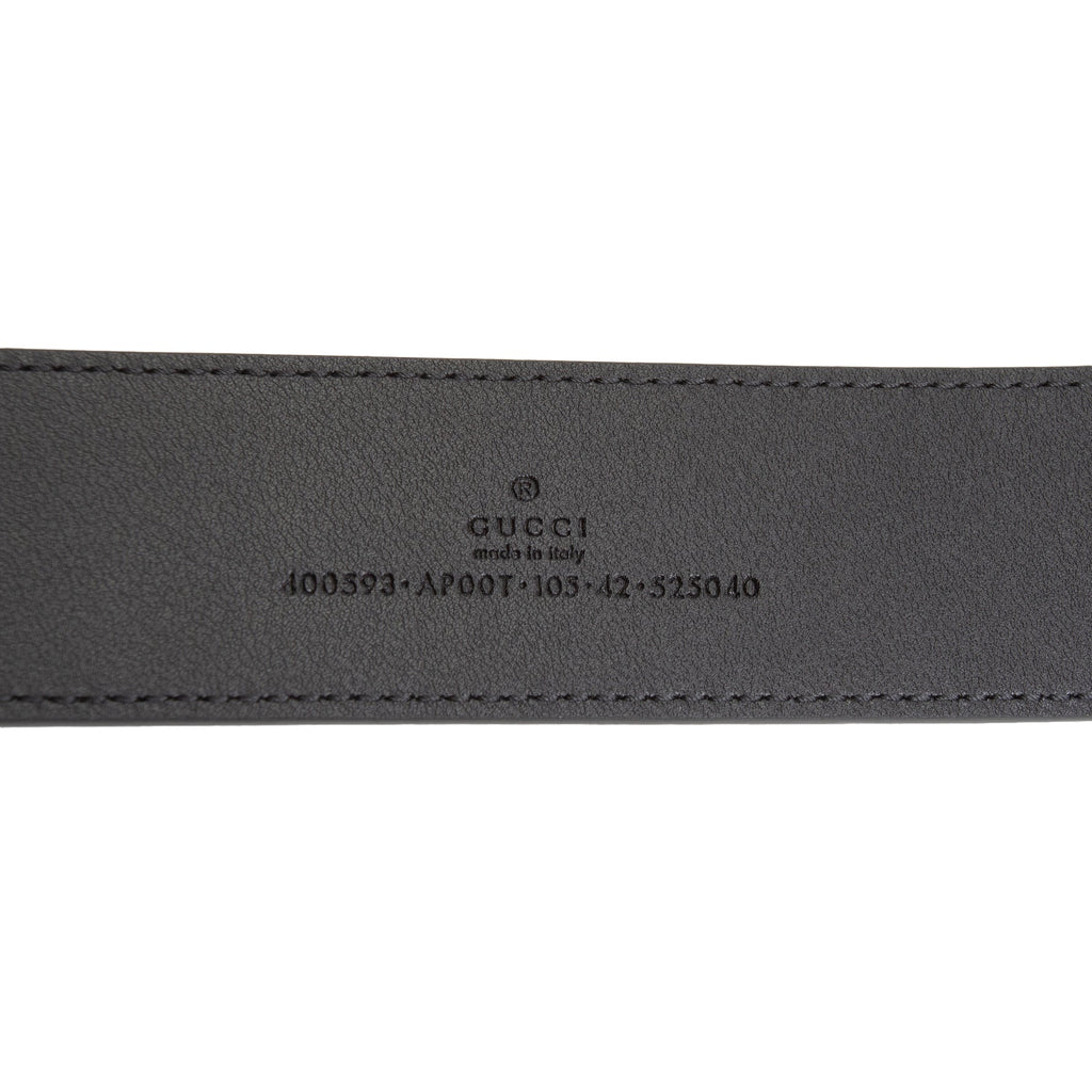 GUCCI GG Marmont Wide Belt - Black
