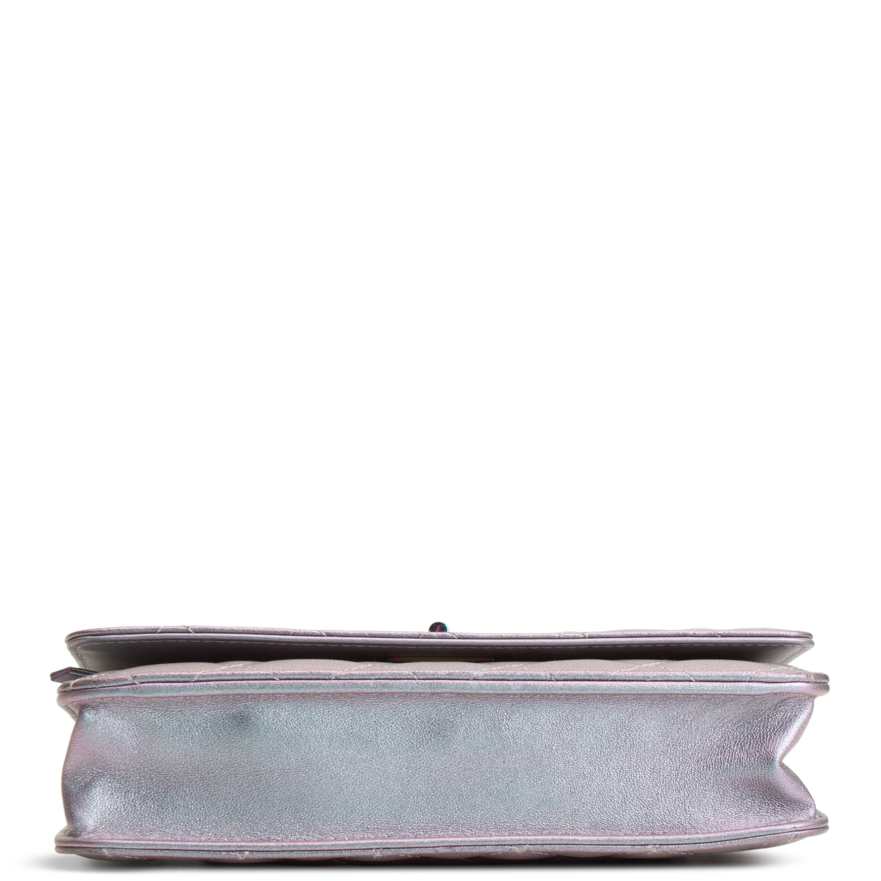 CHANEL 255 Reissue Iridescent Quilted Wallet on Chain